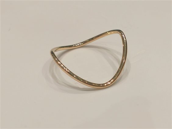 Anello Gazzola in Oro giallo ANOGFWAVEMONICM12 - ANOGFWAVEMONICM12